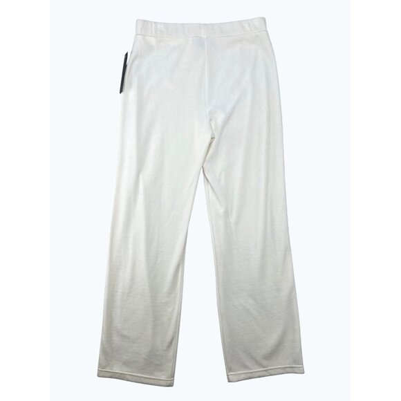 Jones New York Signature Womens Velour Ivory Cotton-Blend Lounge Pants Medium - Picture 11 of 11